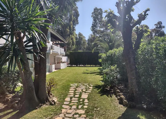 Lejlighed Puerto Banus Near Beachfront, Big Sunny Terrace, Pool, Tennis Court, Parking & Movies Projector Marbella